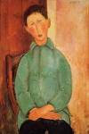 Boy in a Blue Shirt 1918